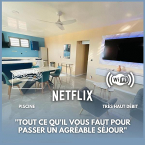 Residence Peace & Joy - Piscine privée - Netflix
